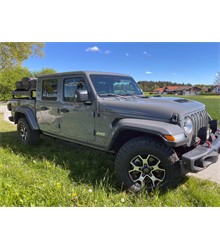 2019-2024 JEEP GLADIATOR BED RACK MID HEIGHT TRAIL RAIL CARGO SYSTEM